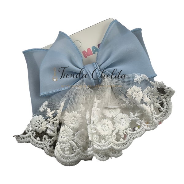 Moño elegante con encaje - Image 2