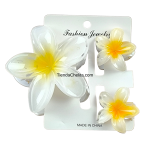 Pirañas Flor - Set de 3 Piezas