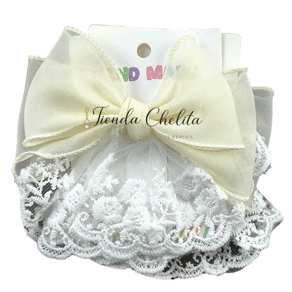 Moño elegante con encaje - Image 5