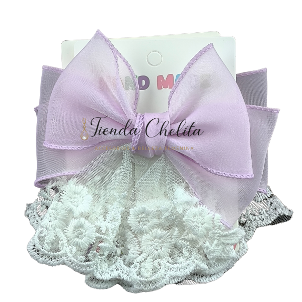 Moño elegante con encaje - Image 6