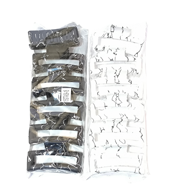 Piraña Plástica Rectangular Marmoleada - Image 4