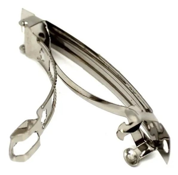 Set 12 Moños Florales para Cabello con Clip Metálico Tipo Barrette | Lazo Largo Elegante - Image 8