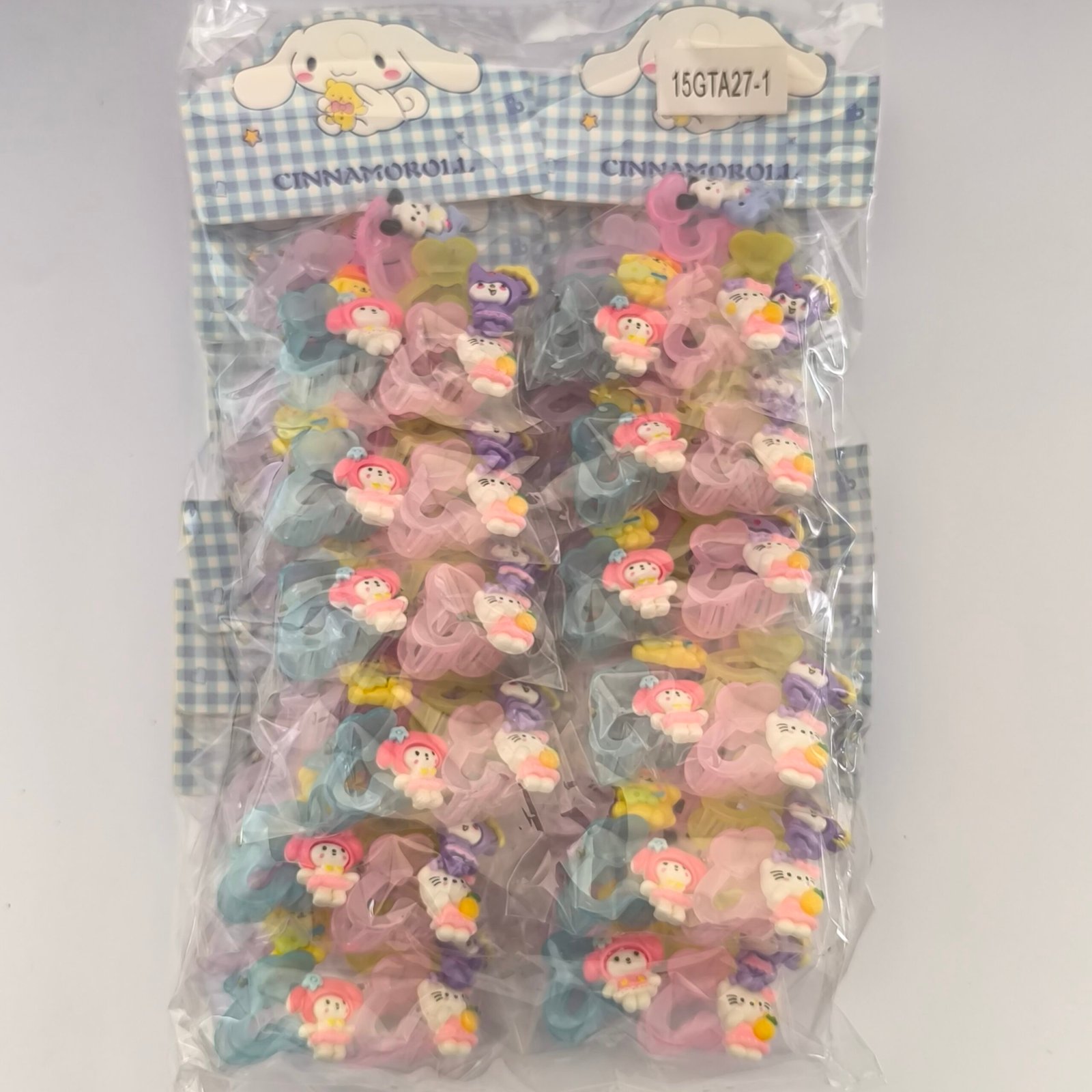 Set de 5 Pirañitas Infantiles con Personajes Kawaii – Pinzas para Cabello Niñas - Image 2