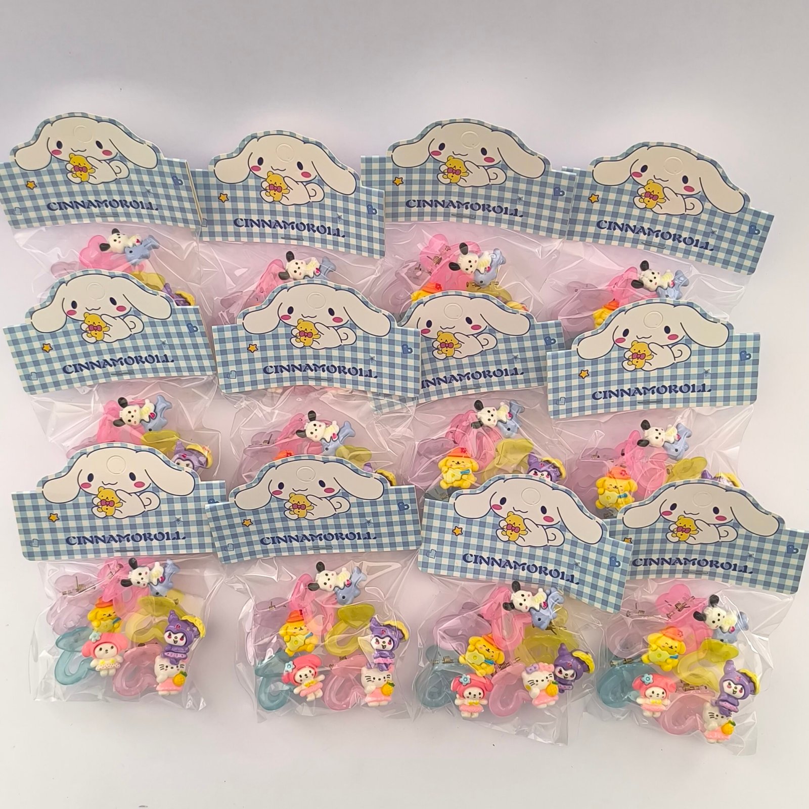 Set de 5 Pirañitas Infantiles con Personajes Kawaii – Pinzas para Cabello Niñas - Image 3