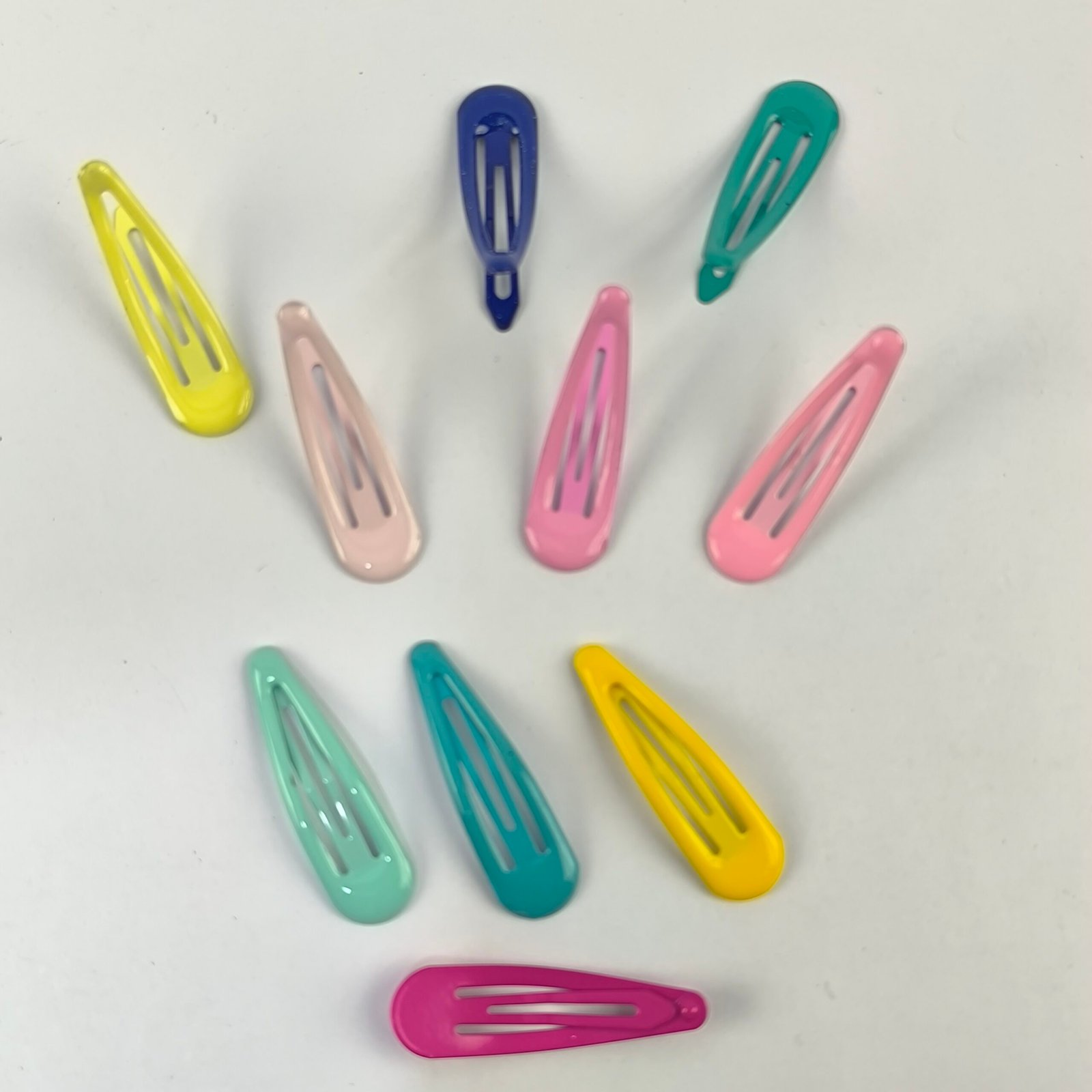 Trabas Metálicas para Cabello Colores Surtidos Pack 10 Unidades - Image 2