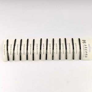 Horquillas Negras de Metal para Cabello Set Clásico de Sujeción