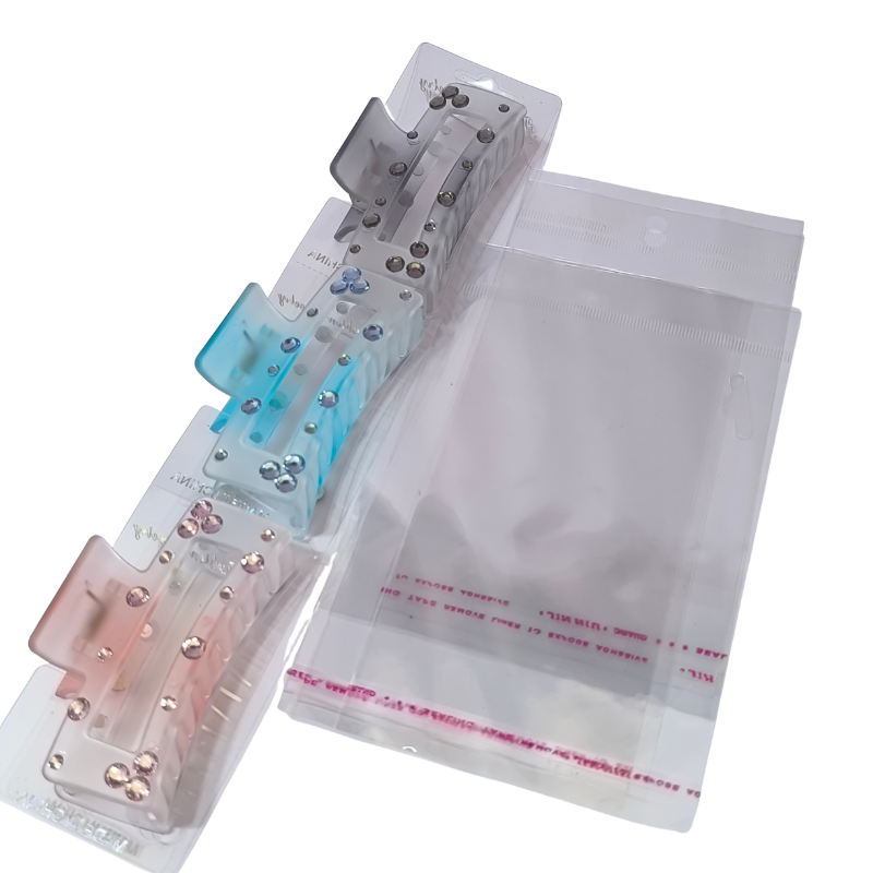 Pirañas Rectangulares con Brillantes – Estilo Moderno y Elegante para Todo Tipo de Cabello - Image 3