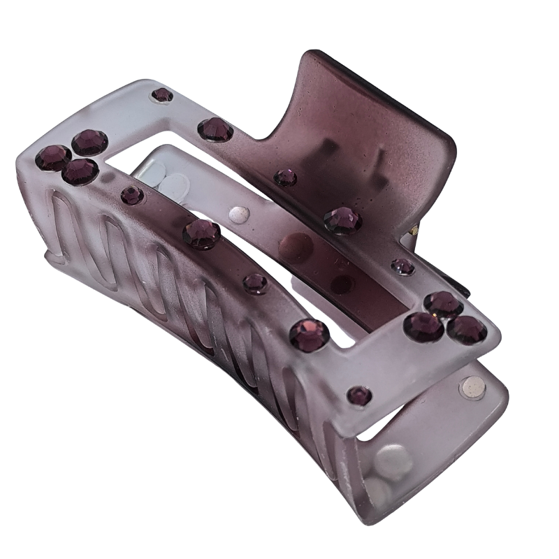 Pirañas Rectangulares con Brillantes – Estilo Moderno y Elegante para Todo Tipo de Cabello - Image 5