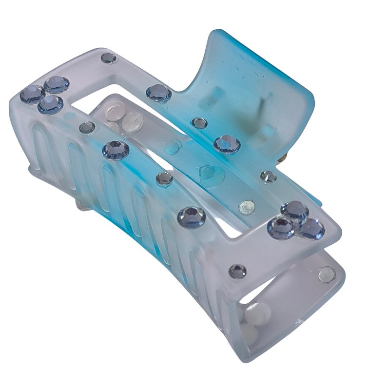 Pirañas Rectangulares con Brillantes – Estilo Moderno y Elegante para Todo Tipo de Cabello - Image 6