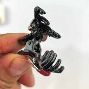 Pirañas Mini con Corazón y Cristal Brillante | Set 12 Pares Elegantes y Resistentes